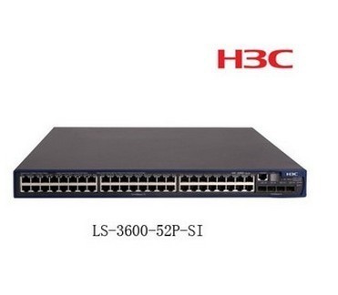 【代理华三 H3C LS-3600-52P-SI S3600-52P-SI 三层百兆交换机】价格,厂家,图片,网络交换机,北京英泰沃德科技-